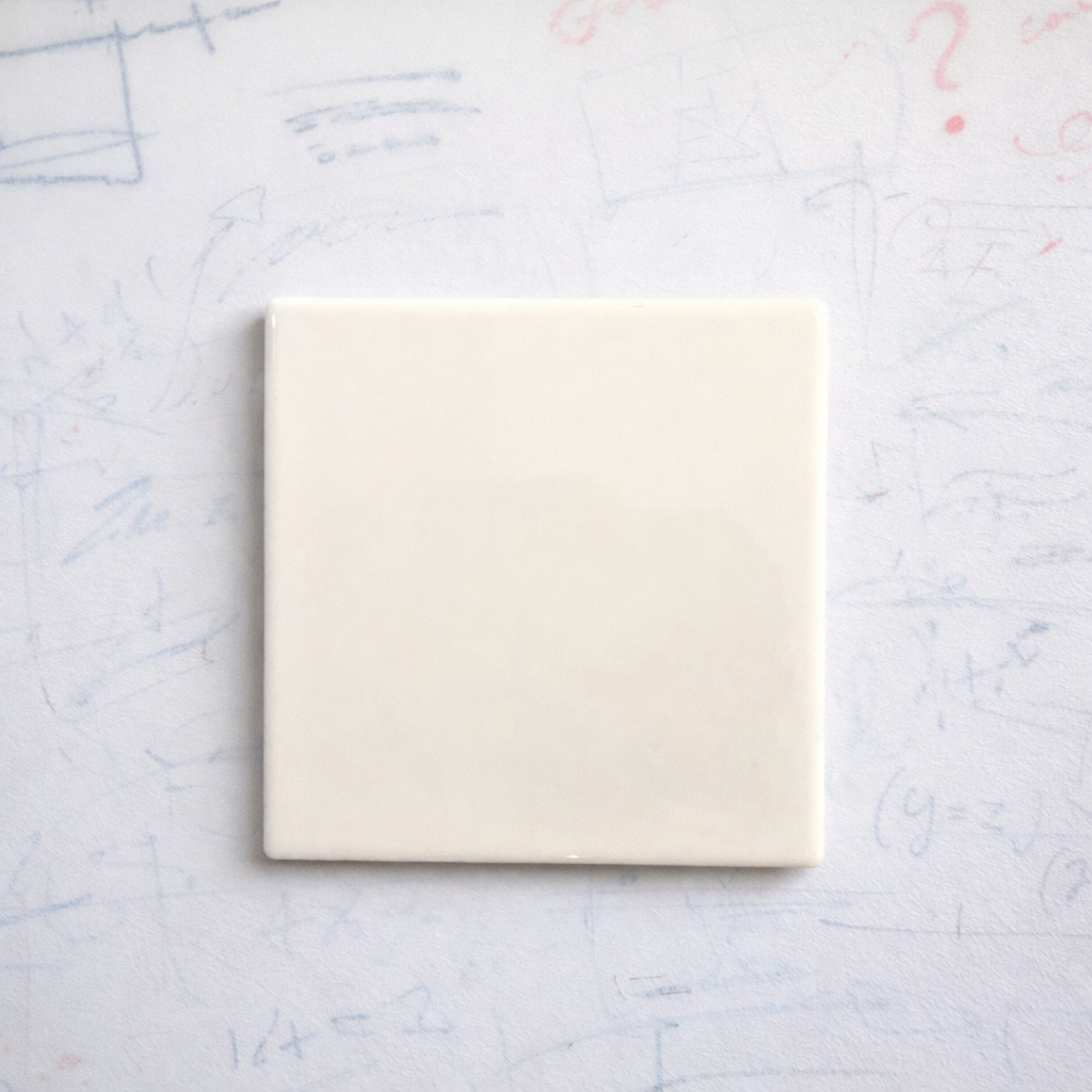 White Board Echo Tile