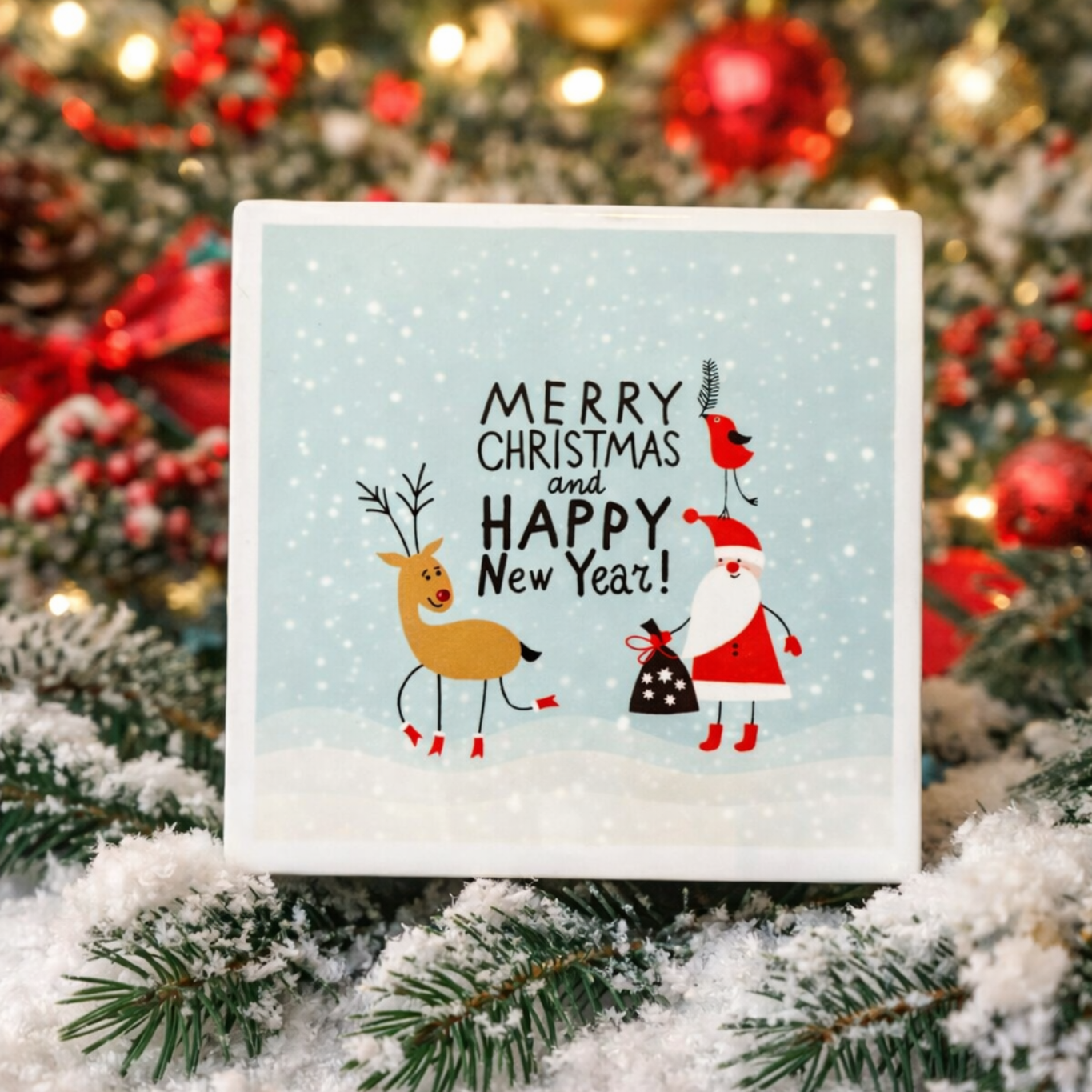 Holiday Echo Tile (Customizable)